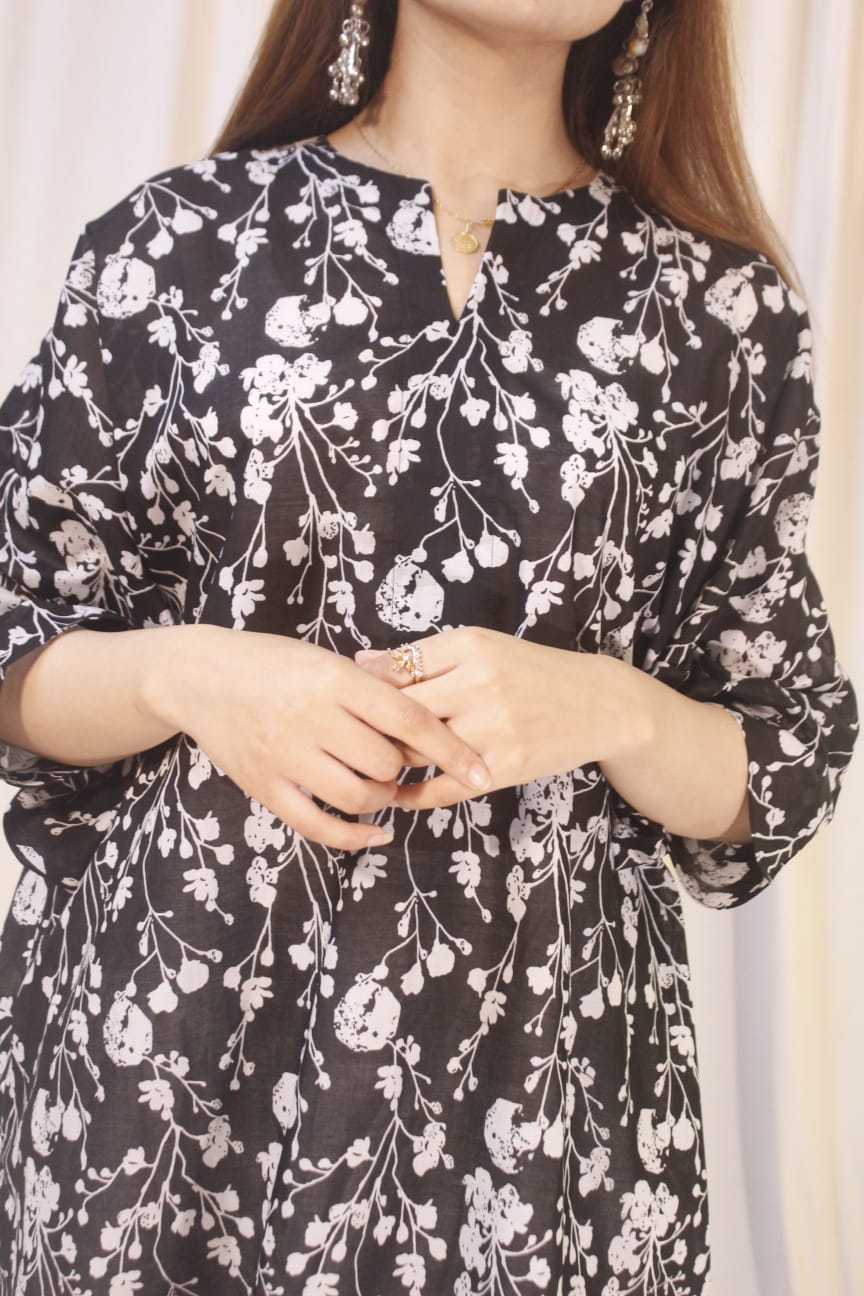 PRINTED LAWN SHIRT (PRET)