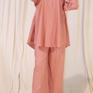 Dusty rose - 2 piece ( shirt & trouser)