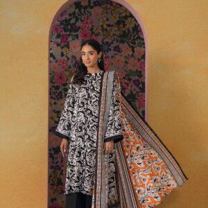 3 Piece - Printed Lawn Suit (nishat)