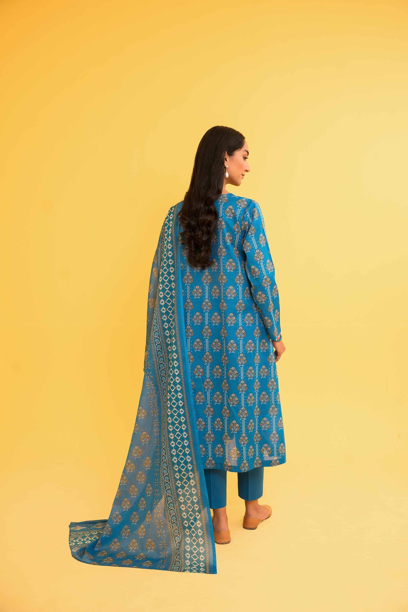 3 Piece - Printed Suit - Image 3