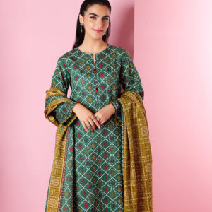3 Piece – Printed Lawn Suit (Nishat Linen)