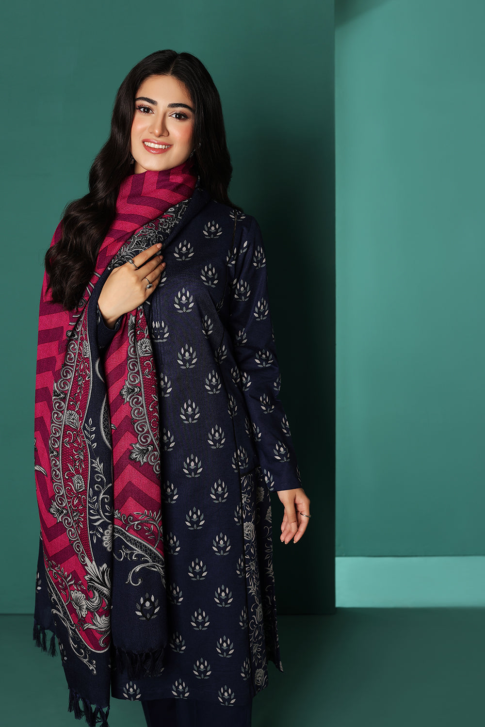 3 Piece – Printed Lawn Suit (Nishat Linen) - Image 4